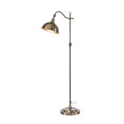 Domego gulvlampe, sølv antikk, jern, høyde 130 cm