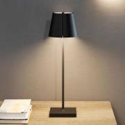 Nuindie tango LED-bordlampe, svart, IP20, dimbar