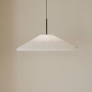 New Works LED-hengelampe Nebra, Ø 70 cm, hvit, kan tilpasses