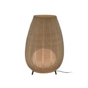 Bover LED-terrasselampe Amphora, 123 cm grafittbrun/beige