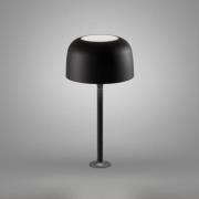 Bover LED-bordlampe Bol, matt svart, høyde 33 cm