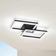 Lindby LED utendørs taklampe Finian, 48cm x 48cm, CCT-dimbar