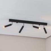 Euluna Nicanor downlight svart/krom 4 lyskilder