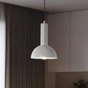 Hengelampe Vitrum cupola S, taupe, halvrund, Ø 19 cm