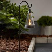3-i-1 LED-solcellelampe Pisa jordspyd (valgfritt)