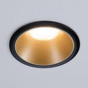 Paulmann Cole Spotlight GU10, svart/gull