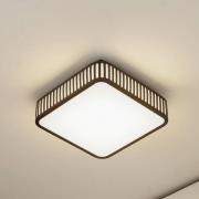 Lindby LED utendørs taklampe Lurinda, 26 cm svart, IP44