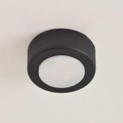 SPOT 53 downlight, svart, Ø 11,5 cm, metall, GX53