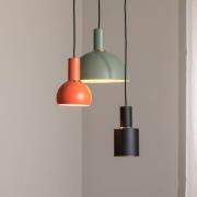 Hengelampe Selma, 3 lyskilder, grønn/rød/svart