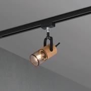 Tosh skinnespot for DUOline, matt svart, detaljer i tre