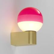 MARSET LED-vegglampe Dipping Light A1, rosa/gull