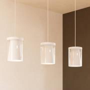 EGLO connect Smart LED-hengelampe Chiusello-Z, hvit, metall