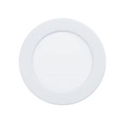 EGLO connect Smart LED-innfellingslampe Fueva 6-Z, hvit, Ø 12 cm