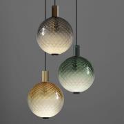 OLEV LED-pendellampe BEAM STICK NUANCE BALLOTON, grønn Ø 35 cm 927