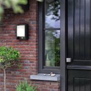 Philips LED-vegglampe Arbour UE, 2-pak, sensor, 2700 K