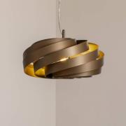 Vento hengelampe, kaffebrun, Ø 50 cm