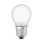 OSRAM LED-pære dråpe matt E27 3,8W 2700K 806lm