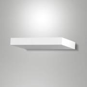LED-vegglampe Guia, hvit, metall, 24 cm bred