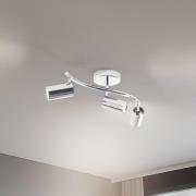 Downlight spot, krom, 3 lyskilder