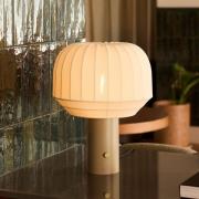 Northern bordlampe Tradition, tekstil, offwhite, E27