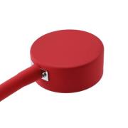 Lindby vegglampe Jyla rød/svart linse 4 200 K GX53 fleksibel arm