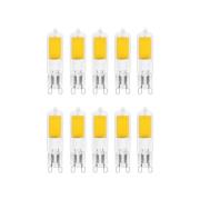 Arcchio LED-stiftpære, G9, 2,2W, 2700K, sett med 10 stk