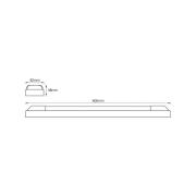 OSRAM LED-lyslist POWER BATTEN, 4000 K, 60 cm, 2 lyskilder