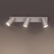 OSRAM takspot OCTAGON, hvit, 3 lyskilder, GU10-LED 927 dimbar