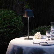 OSRAM LED-batteridrevet bordlampe ENDURA STYLE grafitt 30 cm IP44 CCT