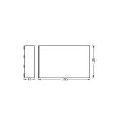 OSRAM utendørs LED-vegglampe ENDURA STYLE ILJA, mørkegrå, IP65