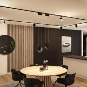 Paulmann URail pendel Alejandro svart 3.000 K 3-trinns dimbar