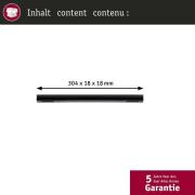 Paulmann mellomtilkobling URail Zigbee, svart matt, lang