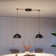 Paulmann ULine LED-pendellampe Bol, svart, 3.000 K