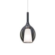 Ideal Lux Pendellampe Kalique 2, røykgrå, Ø 18 cm