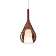 Ideal Lux Pendellampe Kalique 3, kobberfarget, Ø 18 cm