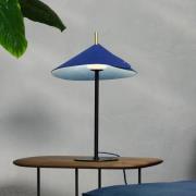 OSRAM bordlampe Decor Flip, blå, filt, G9, justerbar