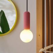 OSRAM hengelampe Decor Concrete Mic, rosa, betong, G9