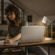 OSRAM bordlampe Office Line Desk Trapezium, hvit, GU10