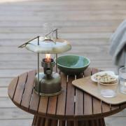 Markslöjd LED-batteridrevet bordlampe Fanos, messing, dimbar, IP44