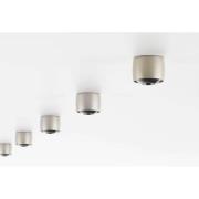 LOOM DESIGN LED-taklampe Air, grå, aluminium, Ø 10 cm