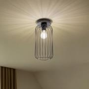 Taklampe Barn, Ø 16 cm, svart, metall, E27