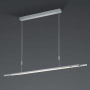 LED-pendellampe Lightline ZigBee opp/ned nikkel 3 m ophengssystem