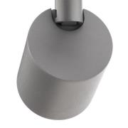 Ivela LED-skinnespot Perfetto Puro, 3-fase sølv 930