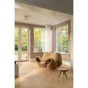 Nuura taklampe Rizzatto 301, Ø 30 cm messingfarget/opal