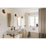 Nuura vegglampe Liila 1 IP44 Ø 16 cm, svart/klar