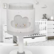 Barnbordlampe Baby Dreams, grå, G4, Ø 15 cm