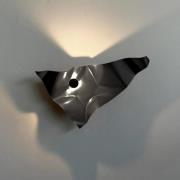 Knikerboker LED-vegglampe Zona d'ombra, grå, 79 cm