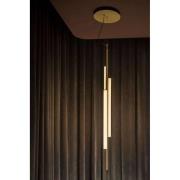 MARSET LED-pendellampe Ambrosia med plug-in 2700K gullfarget