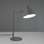 Bordlampe Cosima, antrasitt, høyde 50 cm, metall
