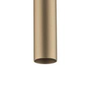 Hengelampe Sopel 1, kjegleformet, matt gull